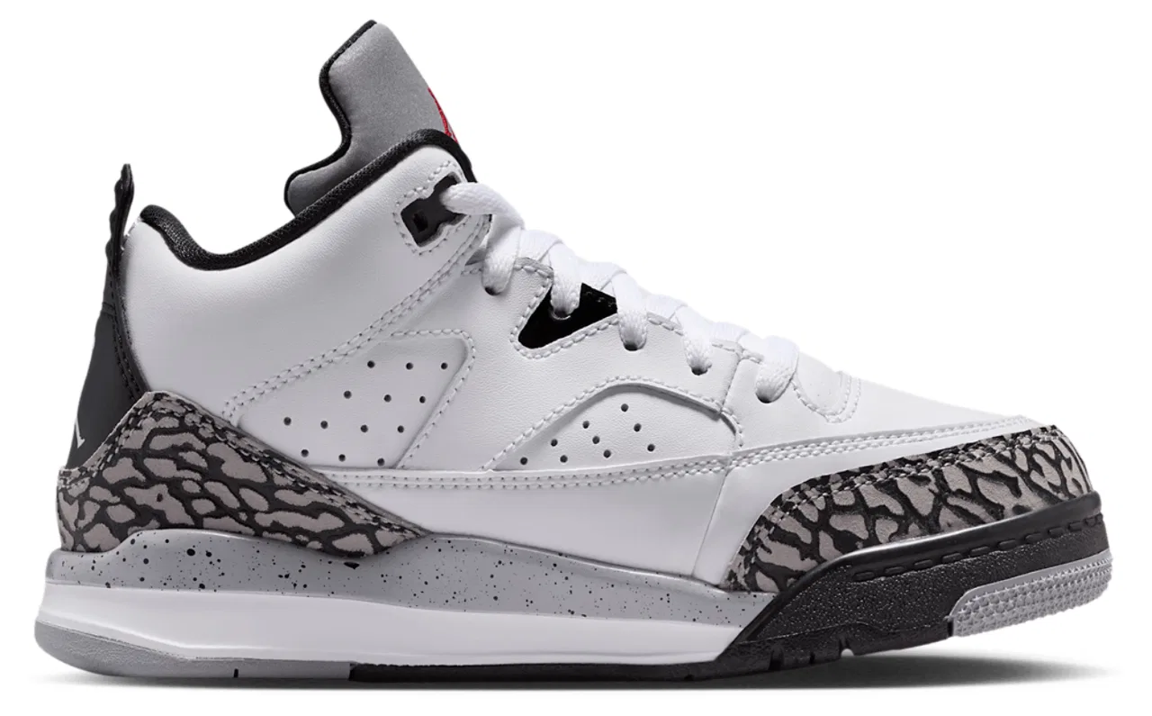 Кроссовки для мальчиков Son of Mars Low Jordan, цвет Grey/White/Black