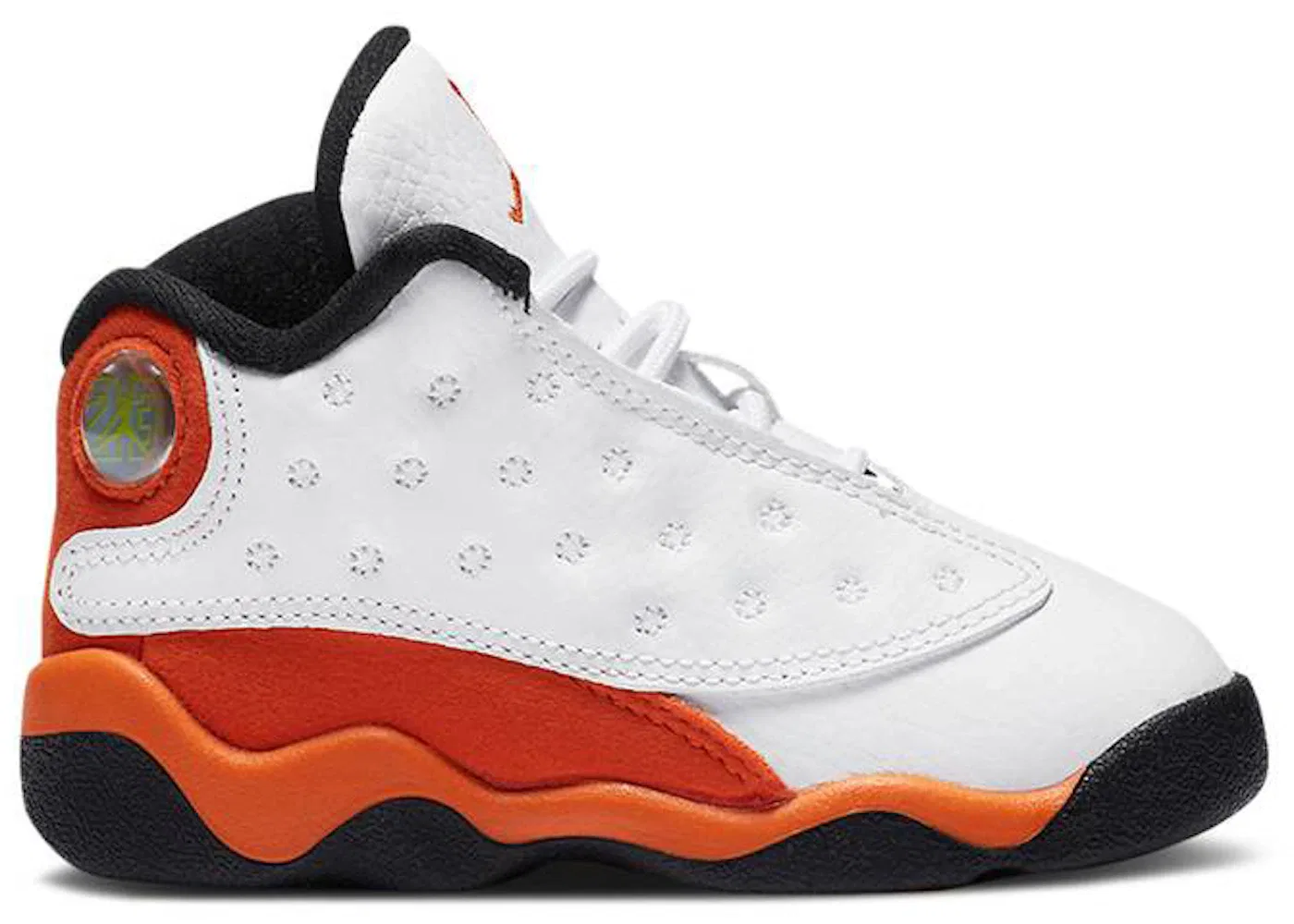 Детские кроссовки Lifestyle с принтом Jordan 13 Retro Starfish (TD) Jordan, White White Starfish Black