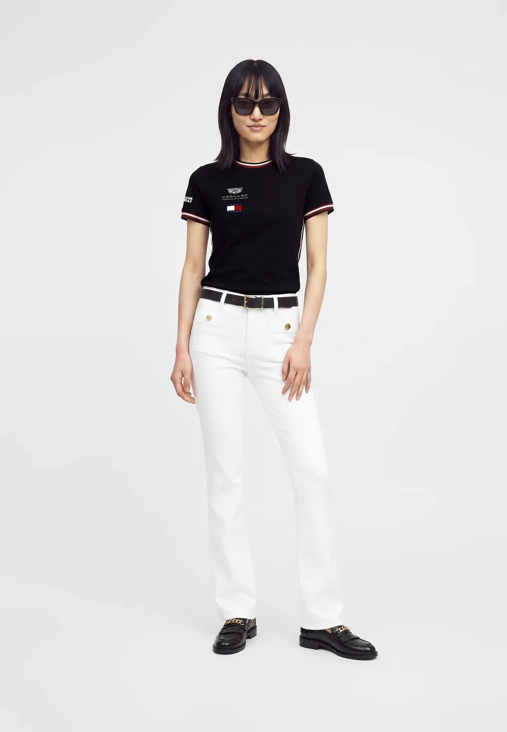 Футболка-Реплика Cadillac x F1 - футболка с принтом Tommy Hilfiger, Black — фото 2