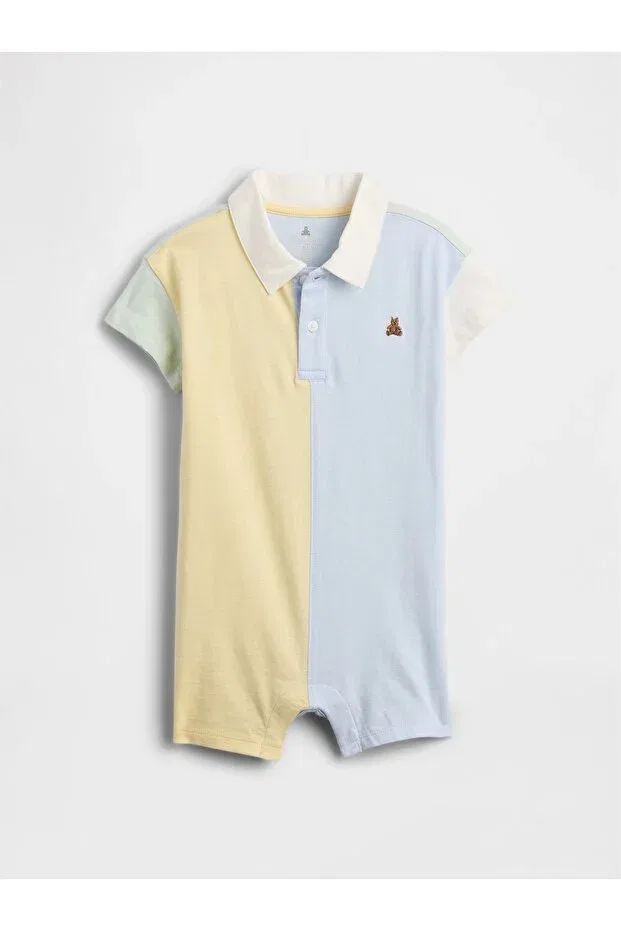 Детский комбинезон для мальчиков с коротким рукавом Brannan Bear Polo Gap, Multicolor