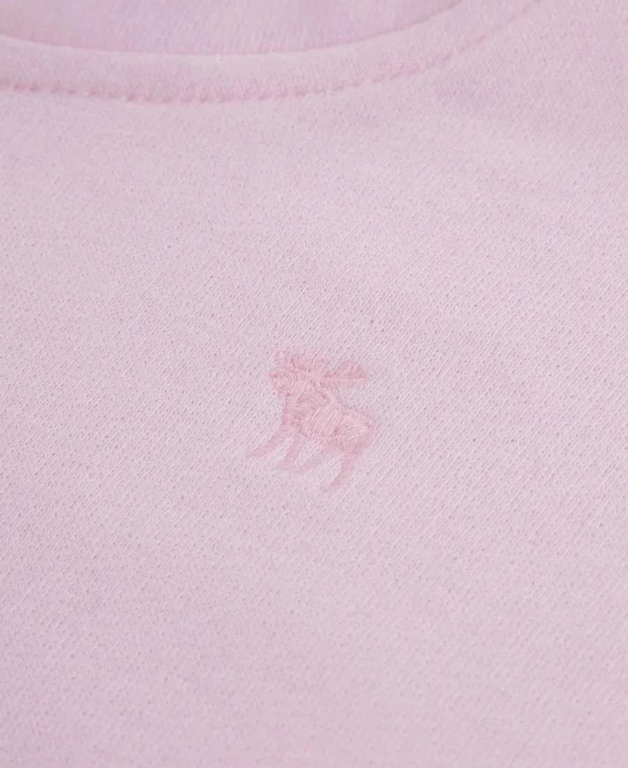 Комплект из худи и брюк для малышей, с длинным рукавом, Muscle Moose abercrombie kids, Cradle Pink — фото 3
