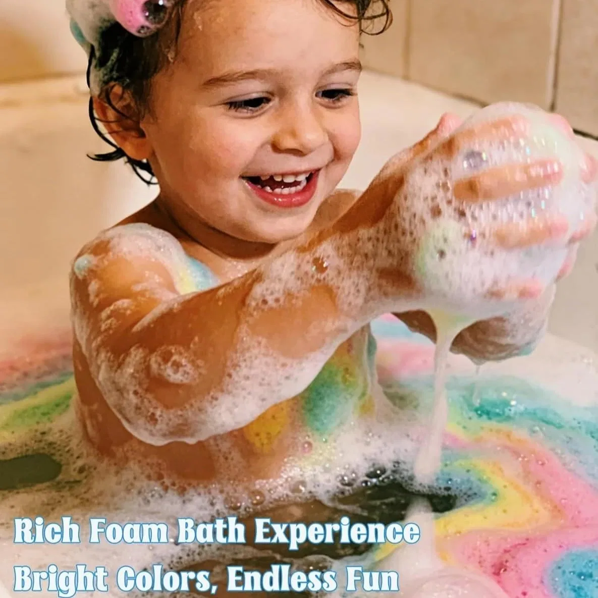 Набор бомбочек для ванны Ocean Bath Bombs, EUYIMOMO, 24 шт, 100 г — фото 4