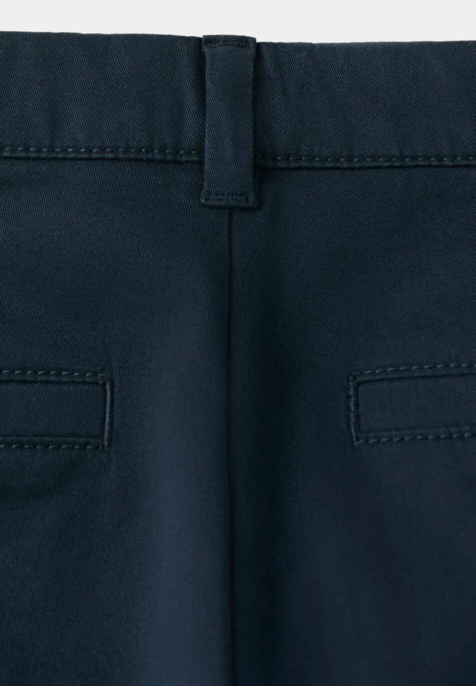 Детский - чиносы Mango Kids, Dark Blue — фото 3