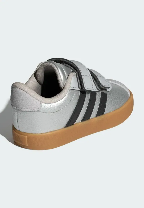 Детские туфельки Adidas Sportswear, черный/серый — фото 4