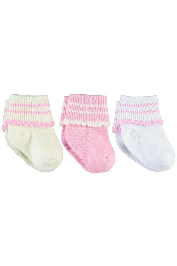 Детский комплект носков для девочек хлопковый Civil Baby, Pink