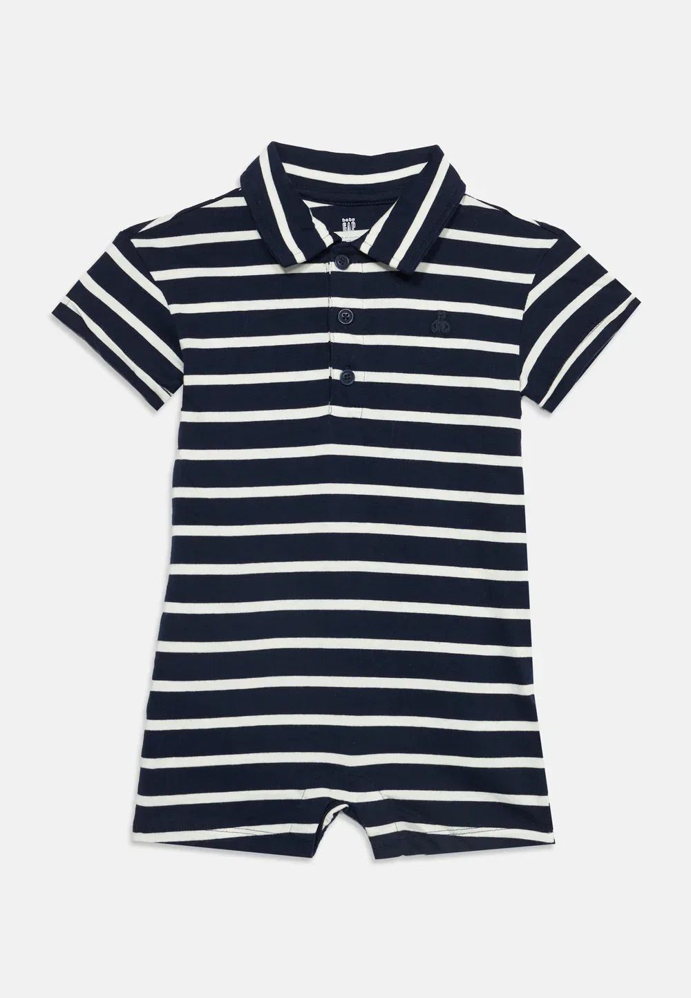 Коротенький комбинезон Gap, Navy/White