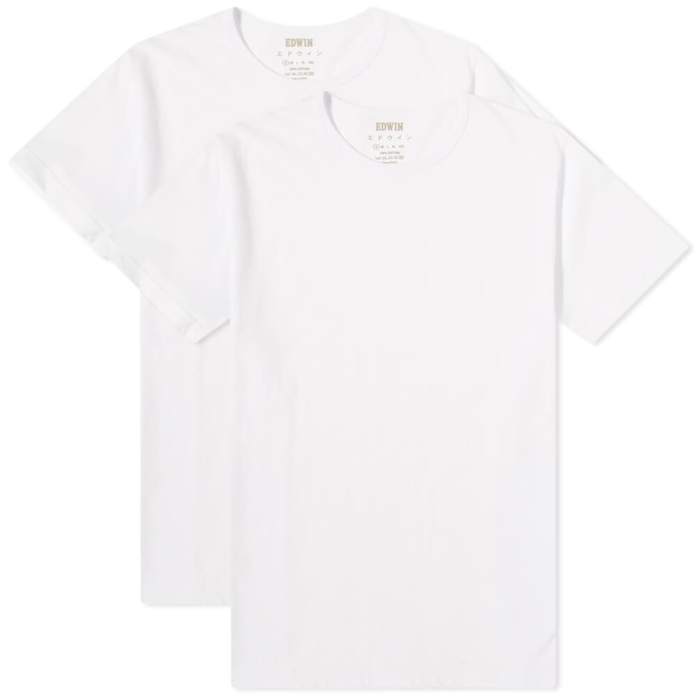 

Футболка Edwin Double Pack Tee, Белый, Футболка Edwin Double Pack Tee