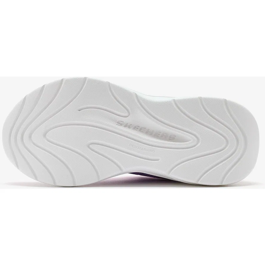 Кроссовки Skechers Wave 92 для девочек, Лавандовый — фото 4