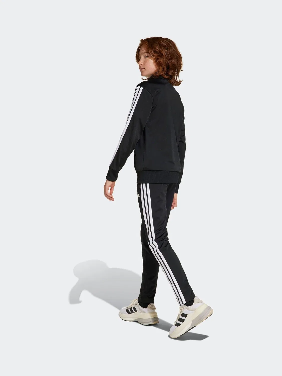 Костюм спортивный Tiberio 3-Stripes Tricot adidas, черный — фото 2