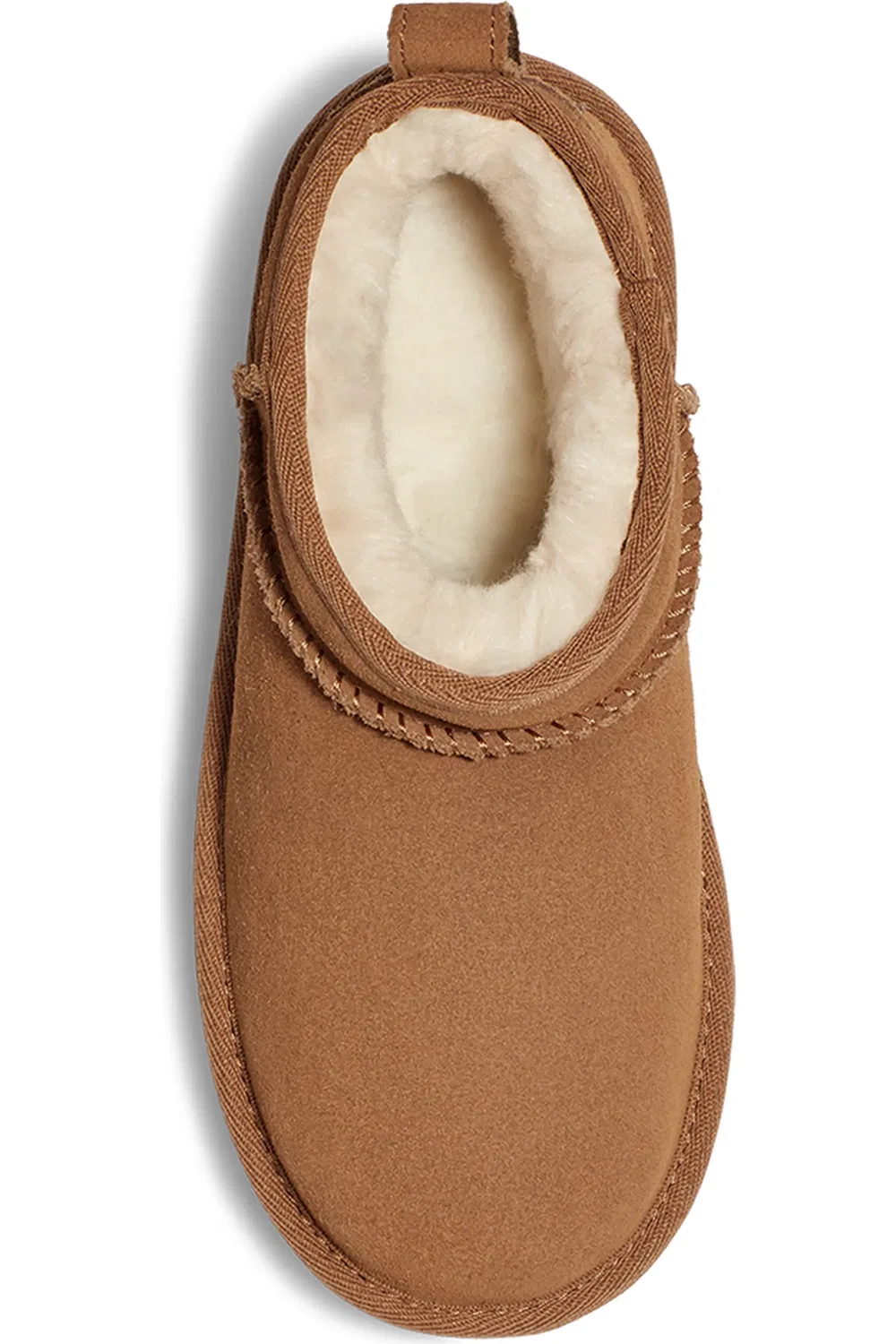Детские ботинки на платформе Classic Ultra Mini Platform UGG, Chestnut/Chestnut — фото 4