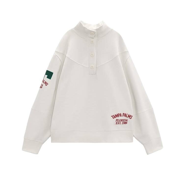 

Толстовка Zara Varsity, бежевый