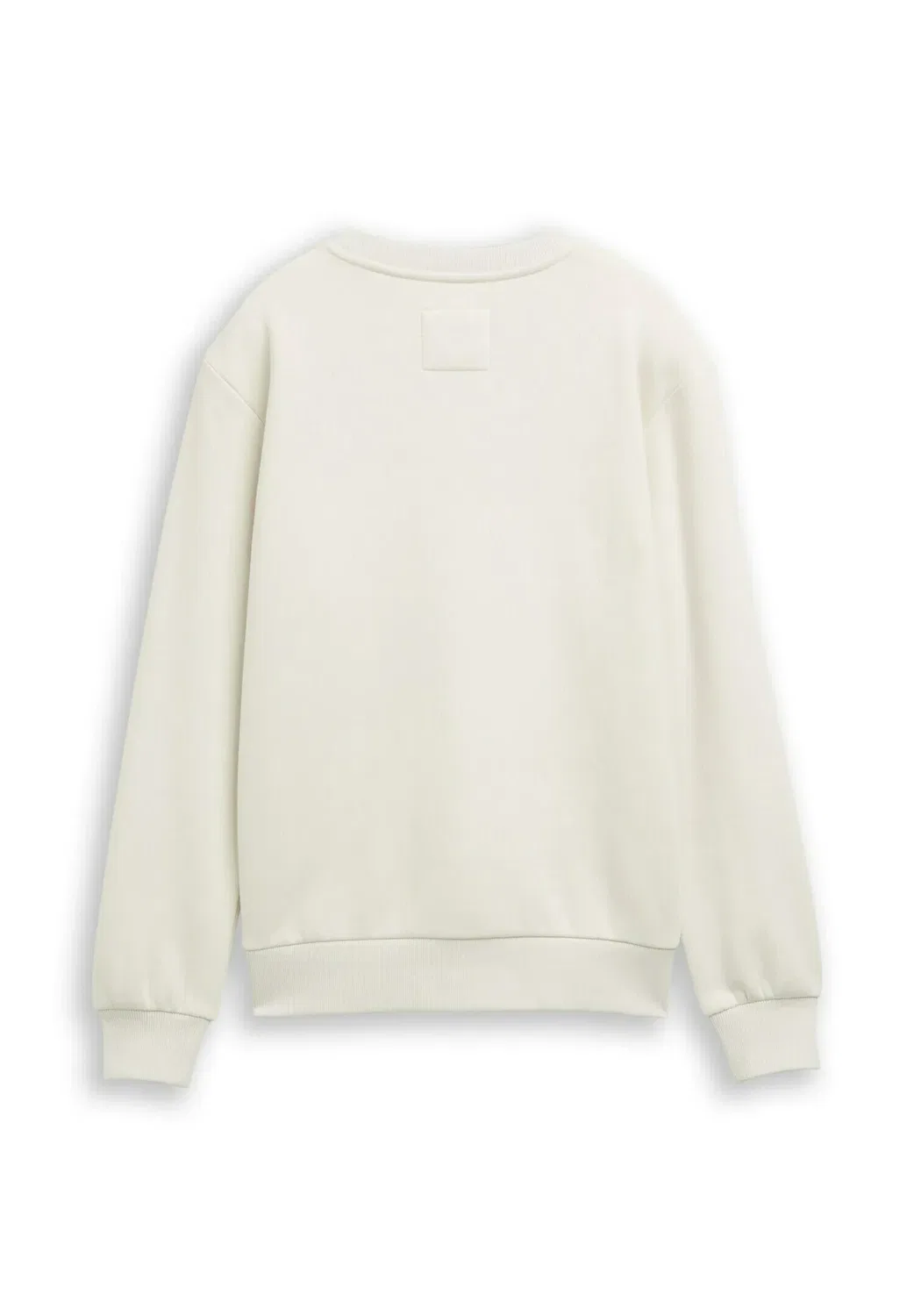 Толстовка Strick & sweatshirts с нашивкой - толстовка Tom Tailor, Greyish White — фото 2