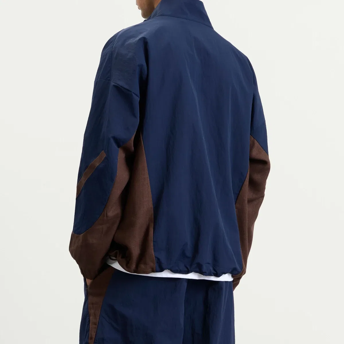 Куртка-трек Z.N.E. Adidas, Collegiate Navy & Dust Cargo — фото 3