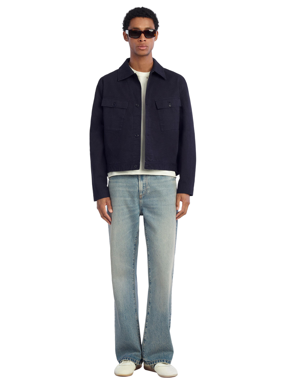 Джинсы Zara Benito Antonio Collection Flare Fit, средне-синий — фото 2