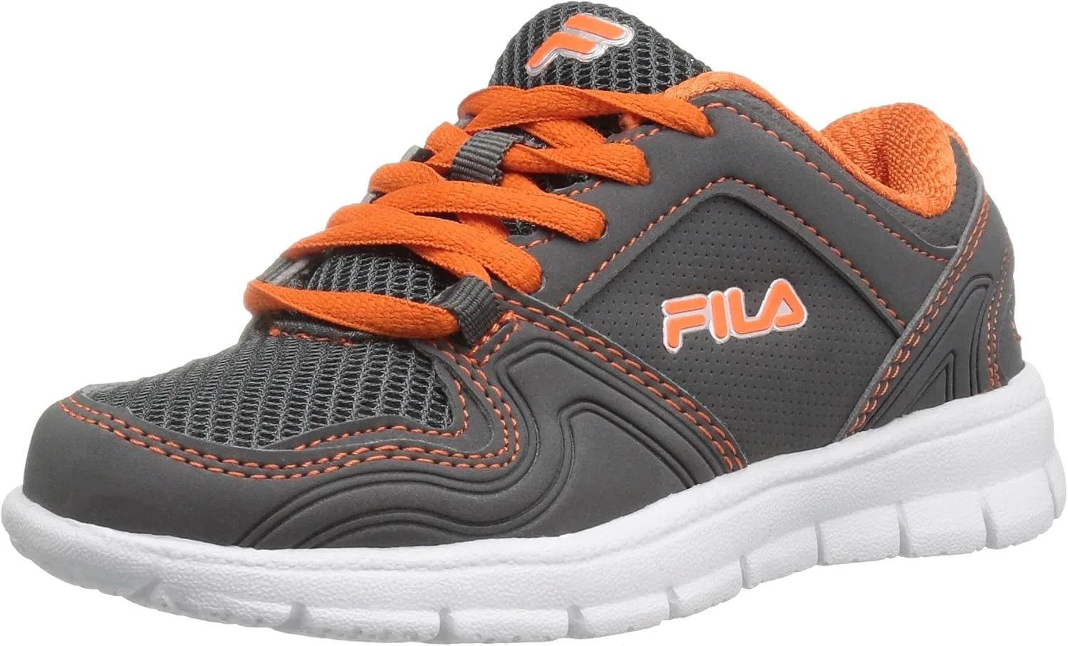 Детские кроссовки для девочек Speed Runner Fila, Castle Rock/Vibrant Orange/White