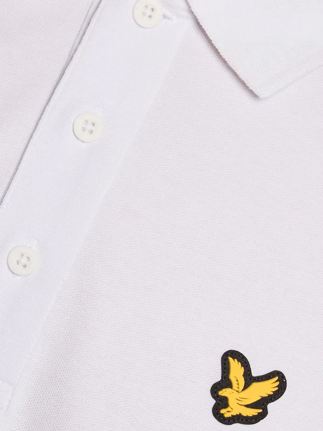 Поло Lyle & Scott Core Sports, белый — фото 4