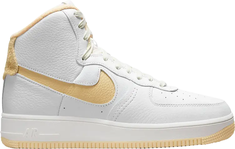Кроссовки Wmns Air Force 1 High Sculpt 'White Pale Vanilla', белый