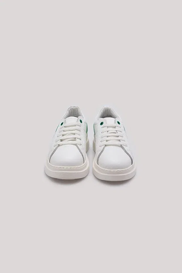 Детские туфли для мальчиков с принтом Nebbati Basic, Green