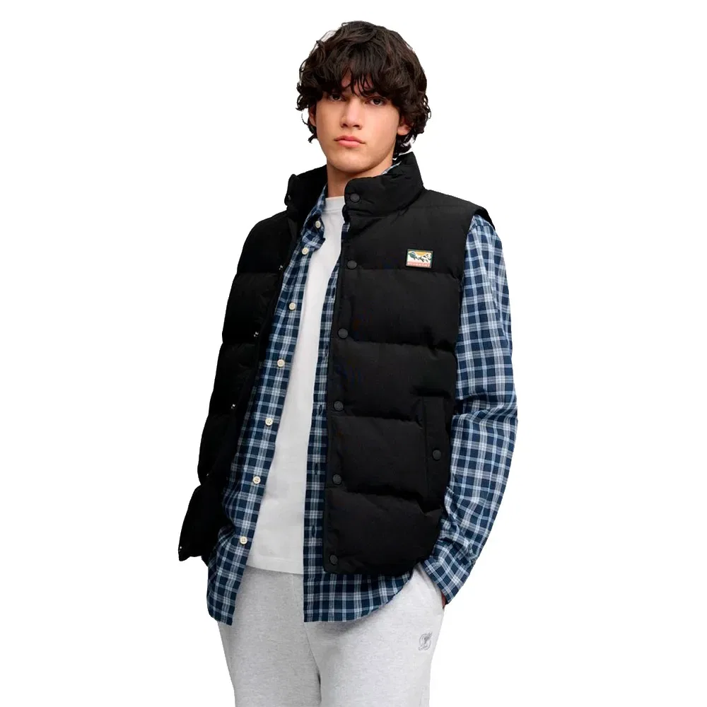 Мужской жилет с воротником Everest Superdry, Black