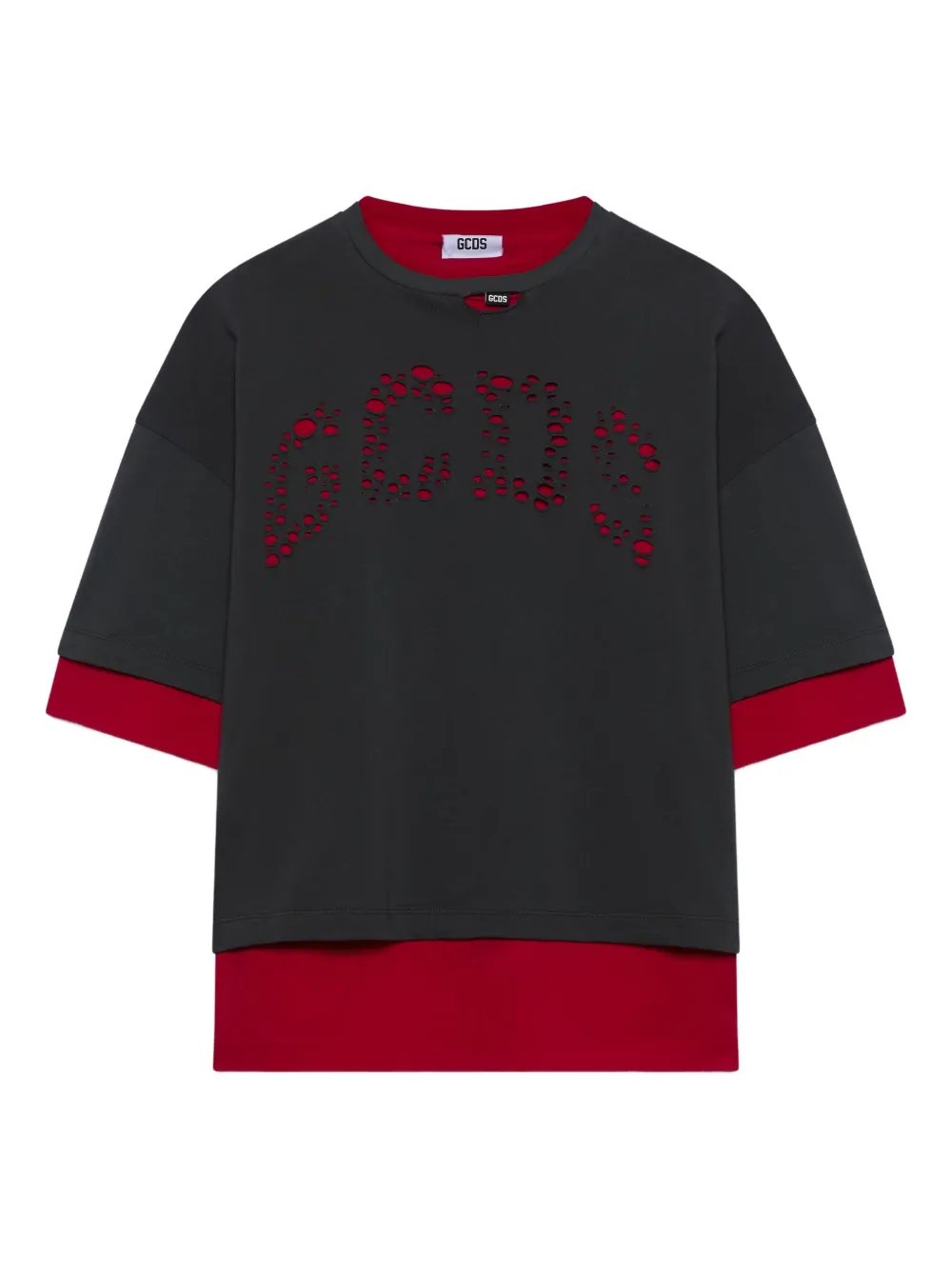 

Футболка с логотипом Gcds, серый