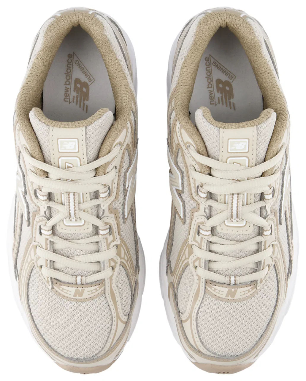 Детские кроссовки для мальчиков с открытым трикотажным верхом New Balance 740, Timberwolf Driftwood — фото 4