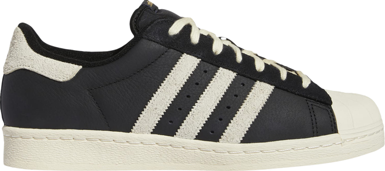 Кроссовки Adidas Superstar 82 'Black Cream White', черный - фото