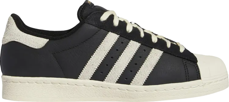 

Кроссовки Adidas Superstar 82 'Black Cream White', черный