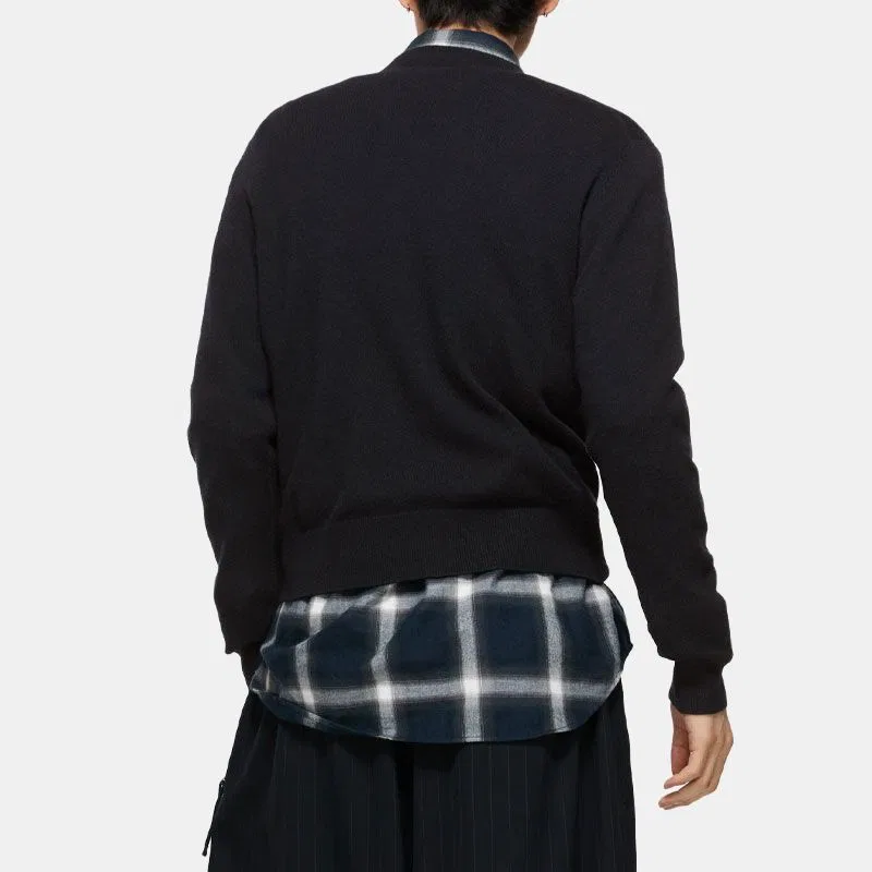 Женский свитер с круглым вырезом Acne Studios, черный — фото 4