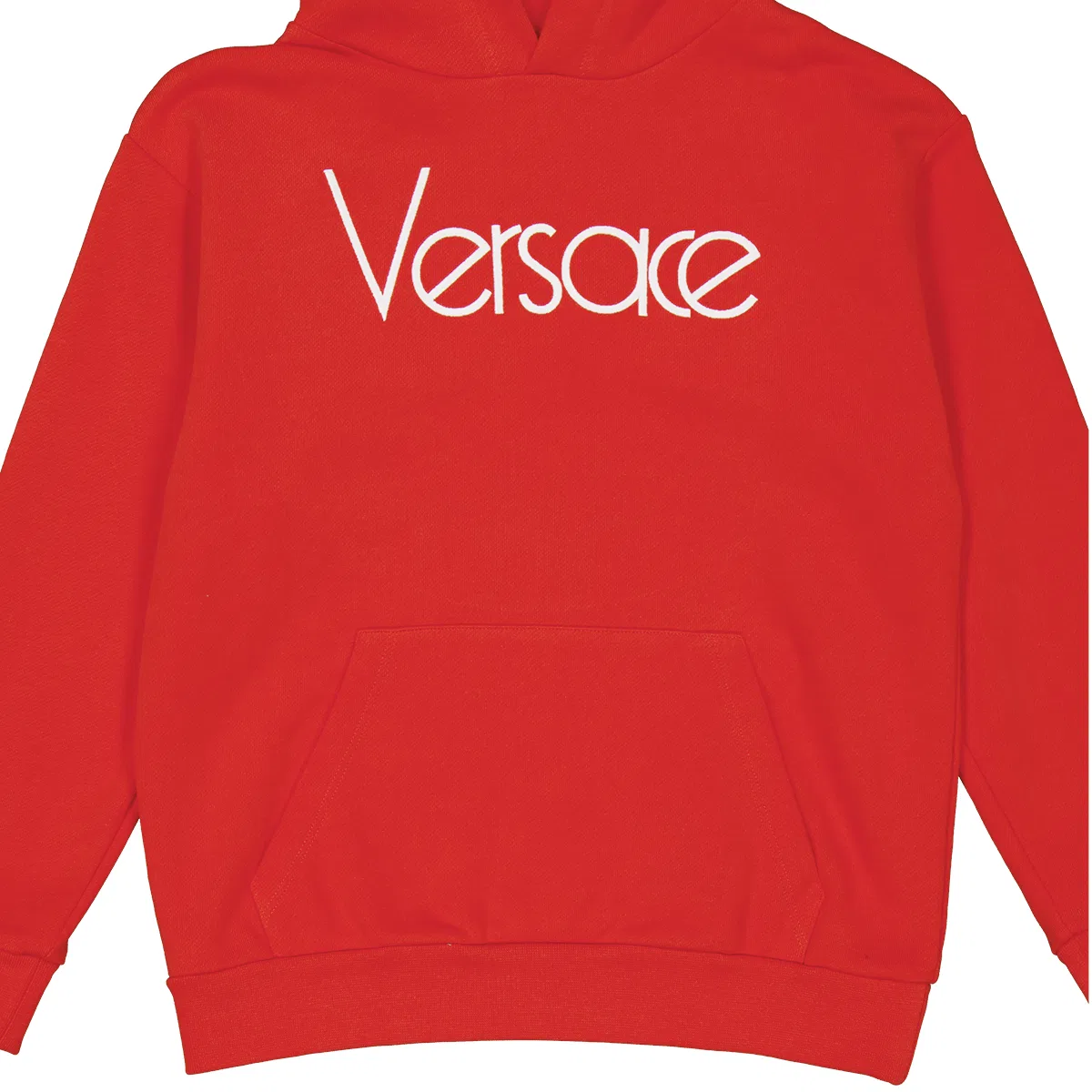 Худи с логотипом Re-Edition Boys Young Versace, Signal Red/White — фото 2