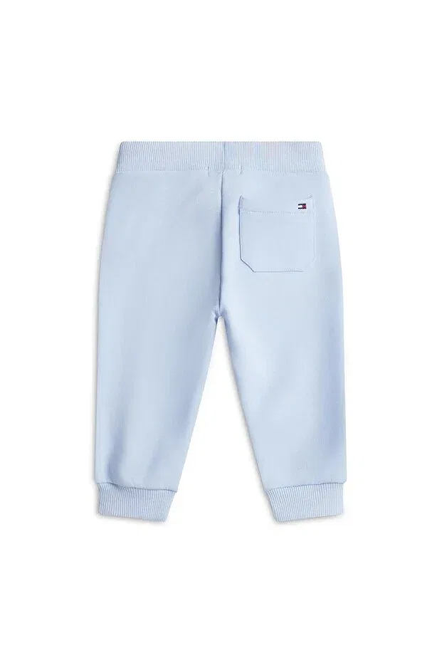 Детские спортивные штаны для девочек с принтом Tommy Hilfiger, Blue — фото 2
