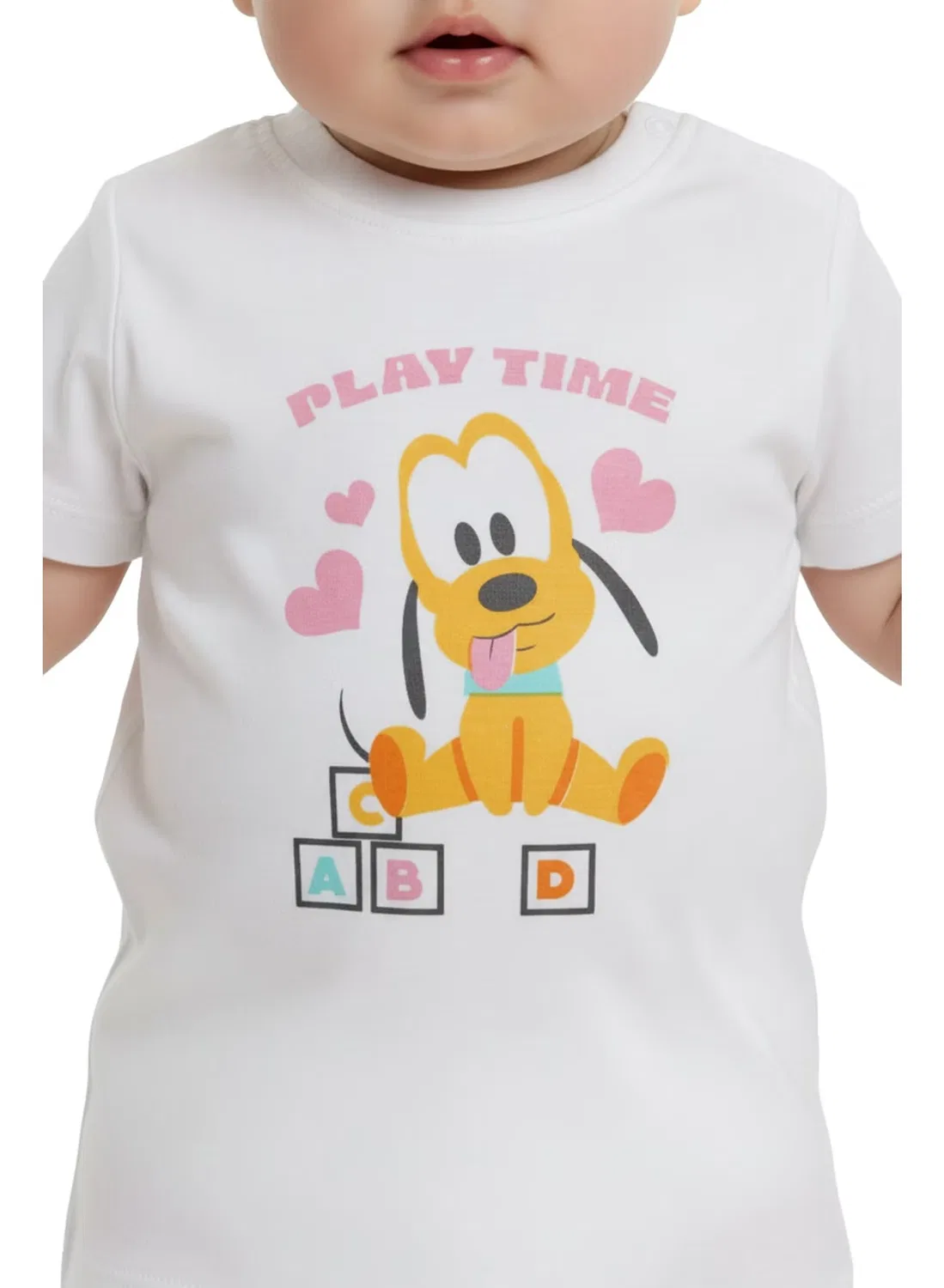 Футболка с принтом Pluto Disney, белая — фото 4
