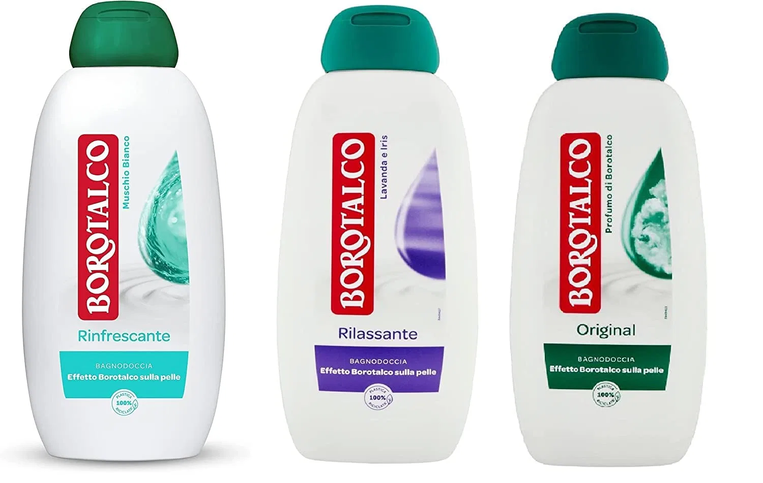 Гель для душа Test Pack Borotalco Original, 3 x 450 мл + томаты 400 г, Lemon Italian Gourmet E.R. — фото 4