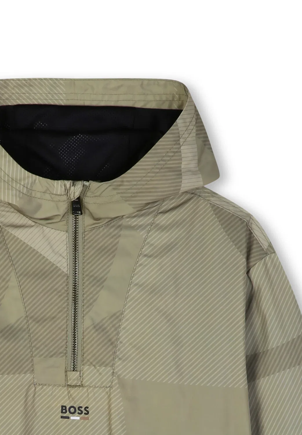 Ветровка с капюшоном для детей и подростков - худи Boss Kidswear, Elm — фото 4