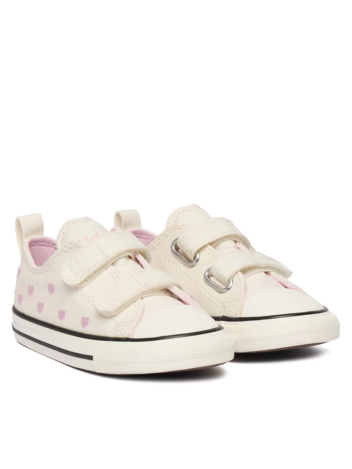 Тканевые кроссовки для девочки Chuck Taylor All Star Easy-On Converse, белый — фото 2