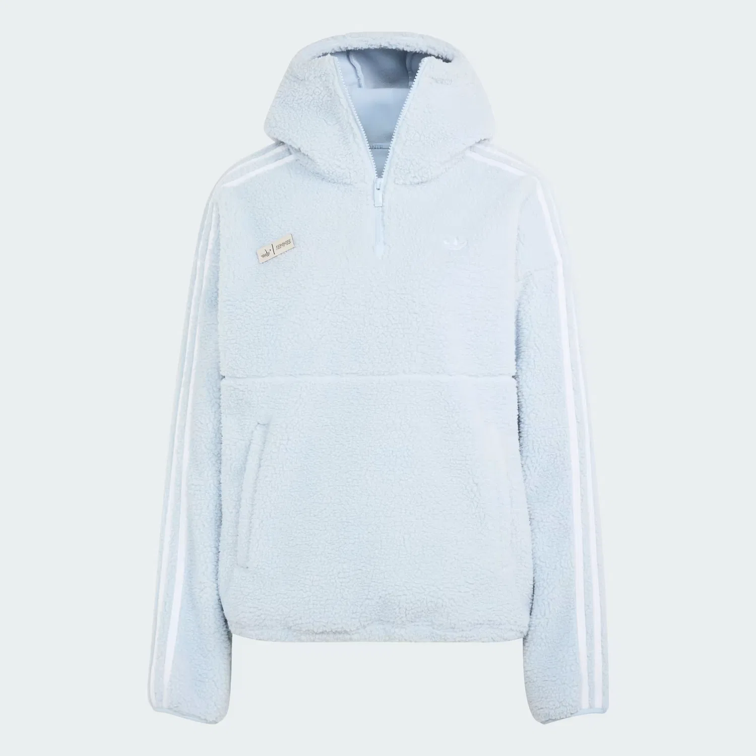 Женская куртка-худи из флиса Jennie Adidas Originals, Wonder Blue — фото 3
