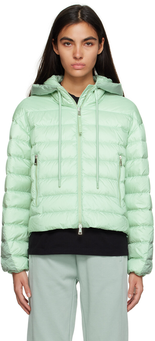 

Зеленый пуховик Sylans Moncler