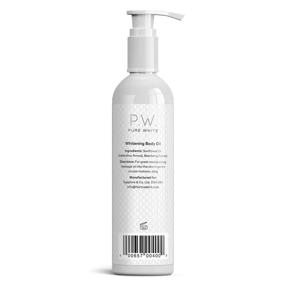 Осветляющее масло для тела Pure White, 150 мл, Белый — фото 3