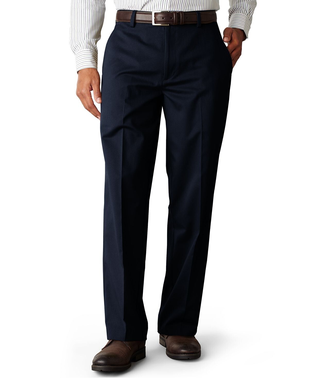 Мужские брюки easy classic fit цвета хаки стрейч Dockers, мульти