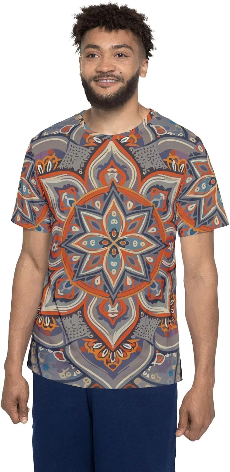 Унисекс футболка с орнаментом Mandala Tee, Multicolor — фото 4