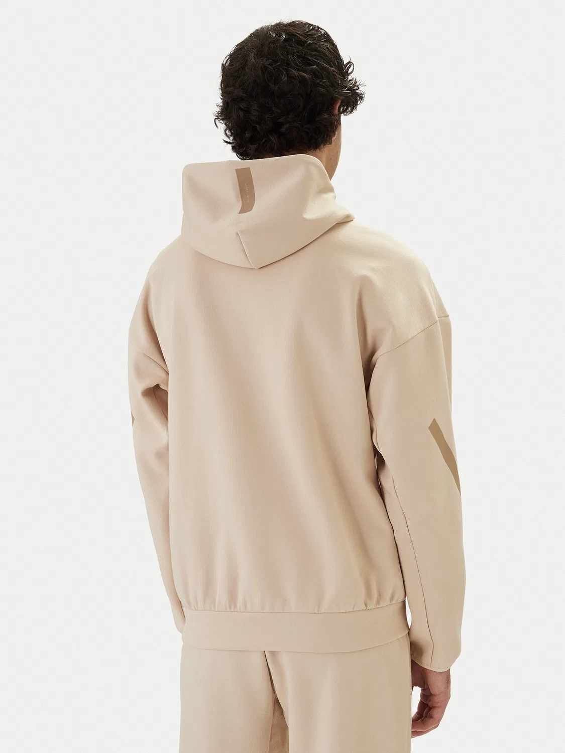 Мужская толстовка стандартного кроя Z.N.E Adidas, бежевый — фото 3