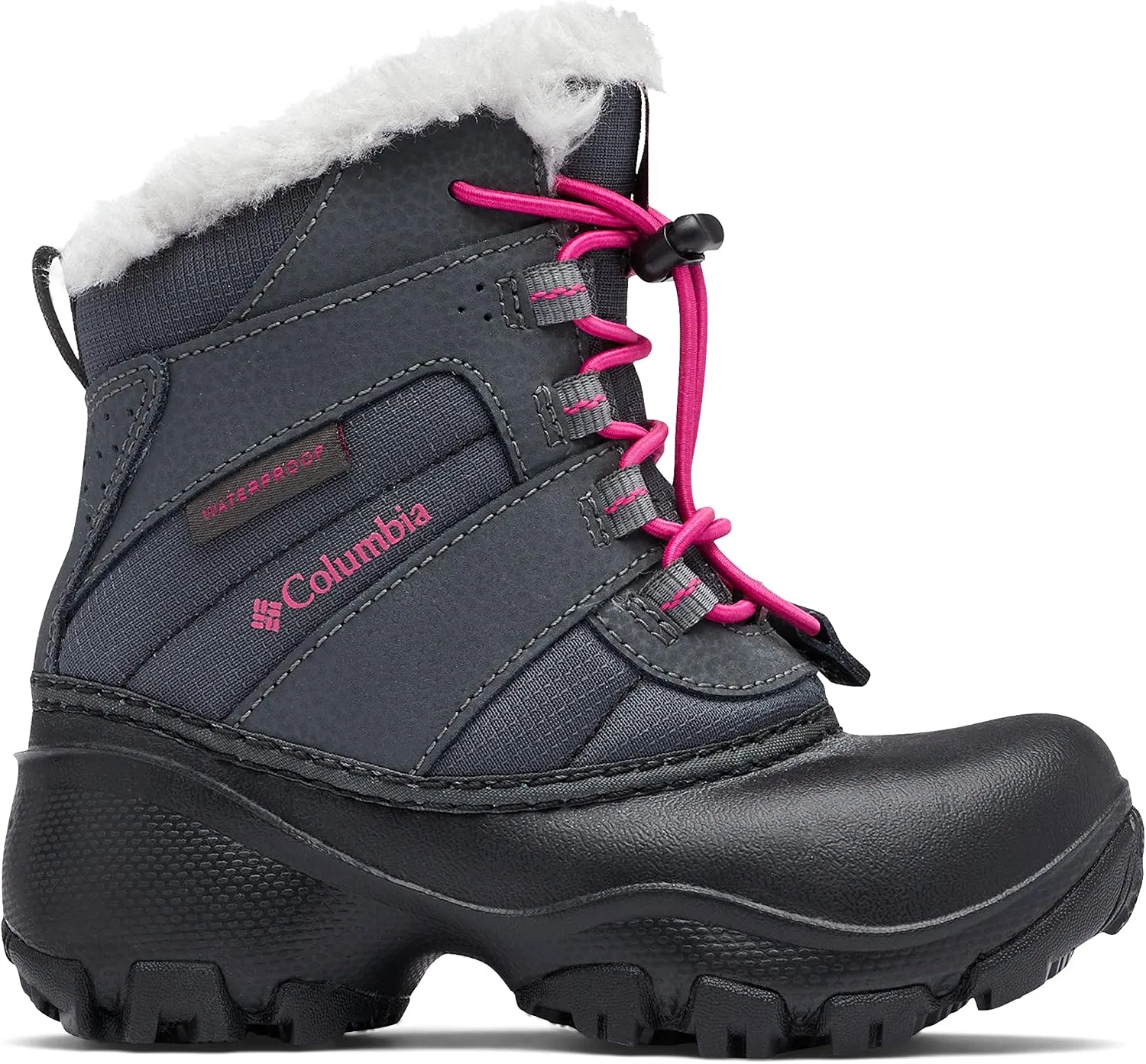Детские водонепроницаемые ботинки Rope Tow™ III Columbia, Dark Grey/Haute Pink