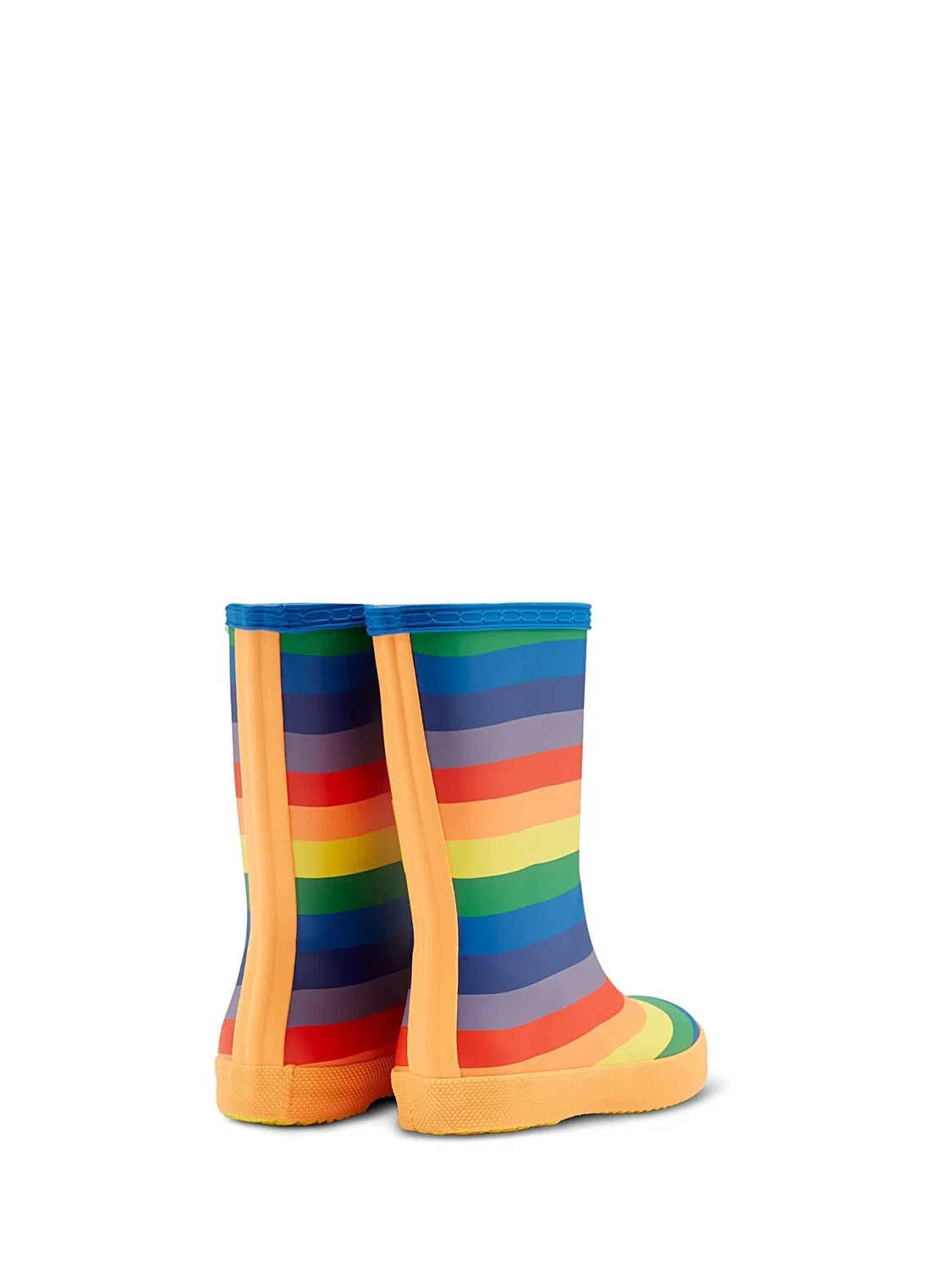 Сапоги резиновые First Classic Rainbow Print Hunter, желтый — фото 3