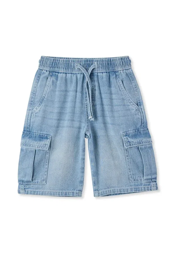 Шорты джинсовые In con coulisse Terranova, Blu Denim Chiaro, синий