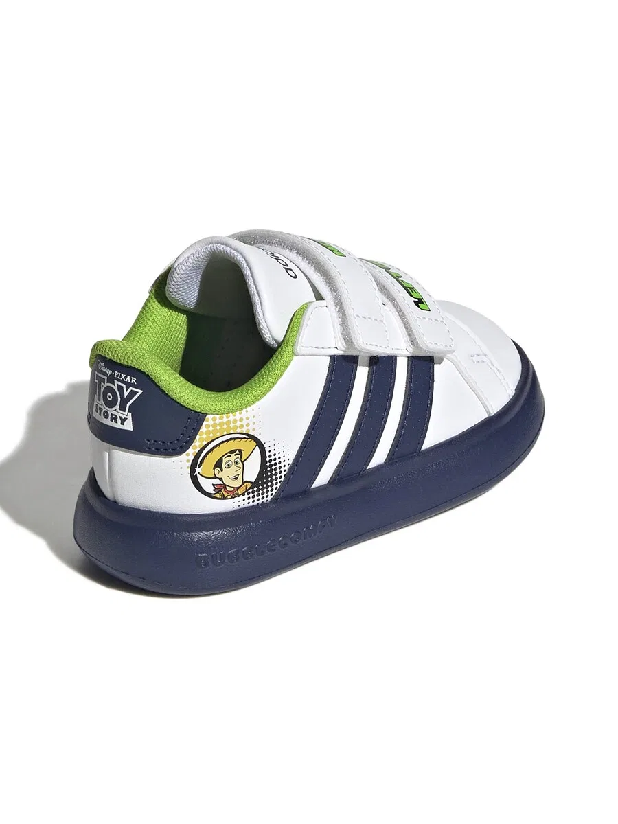 Кроссовки ADIDAS SPORTSWEAR 'Grand Court Toy Story CF I' белого цвета — фото 4