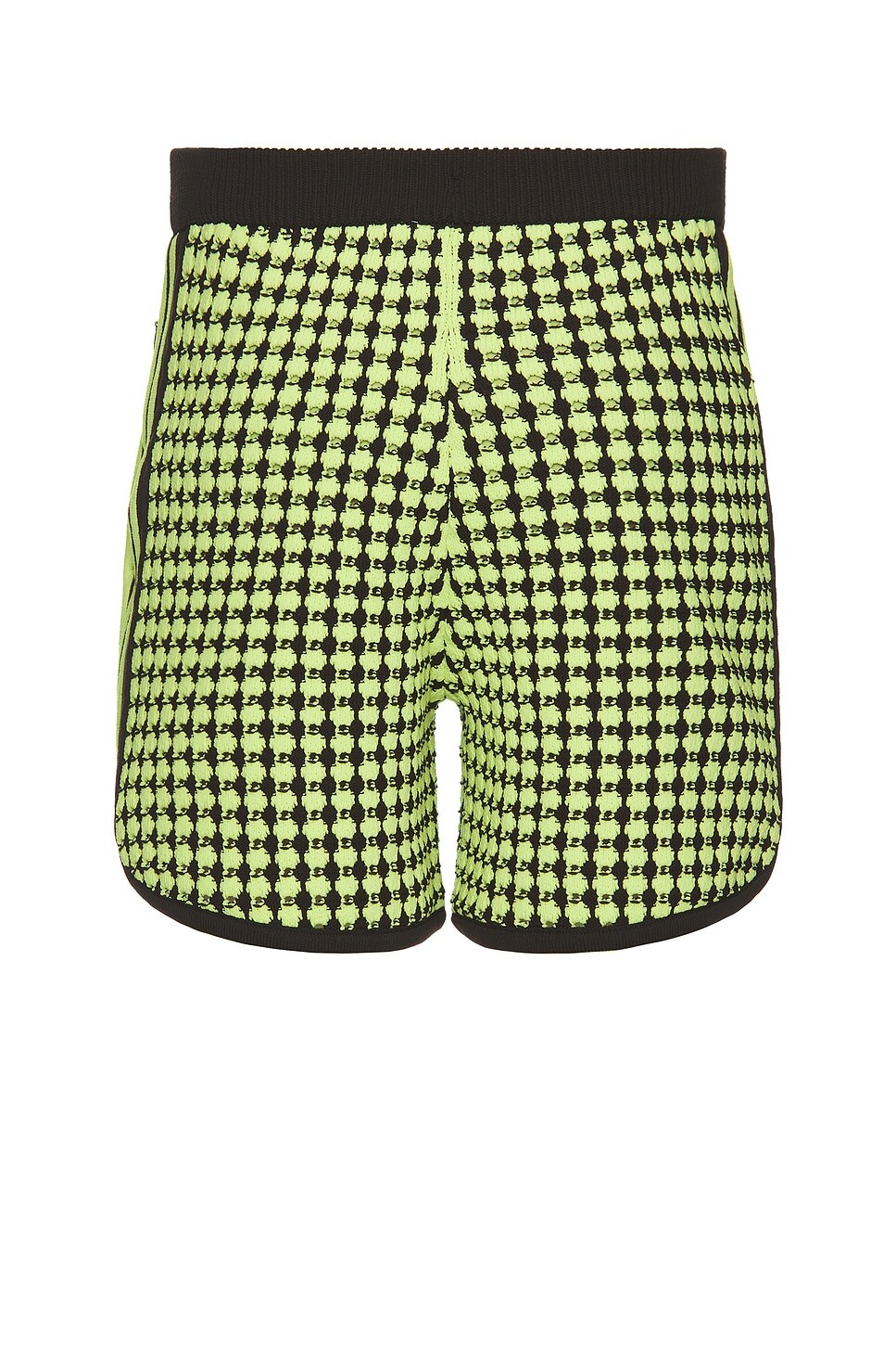 

Шорты мужские Crochet Short Adidas By Wales Bonner, цвет Semi Frozen Yellow & Night Brown