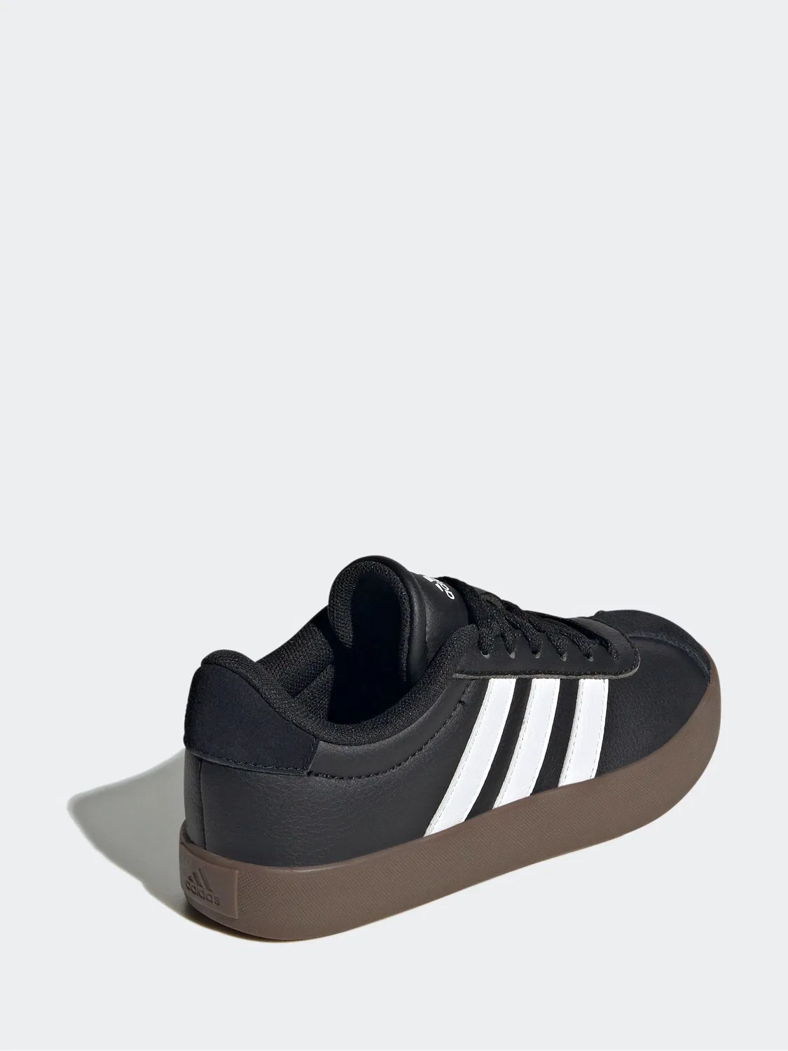 Кроссовки VL Court 3.0 adidas, черно-коричневые — фото 2