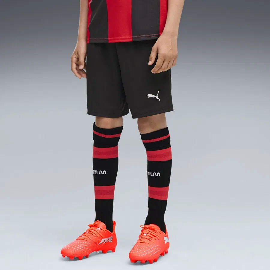 Спортивные брюки PUMA Regular Workout Pants 'AC Milan 26/27' черного цвета — фото 3