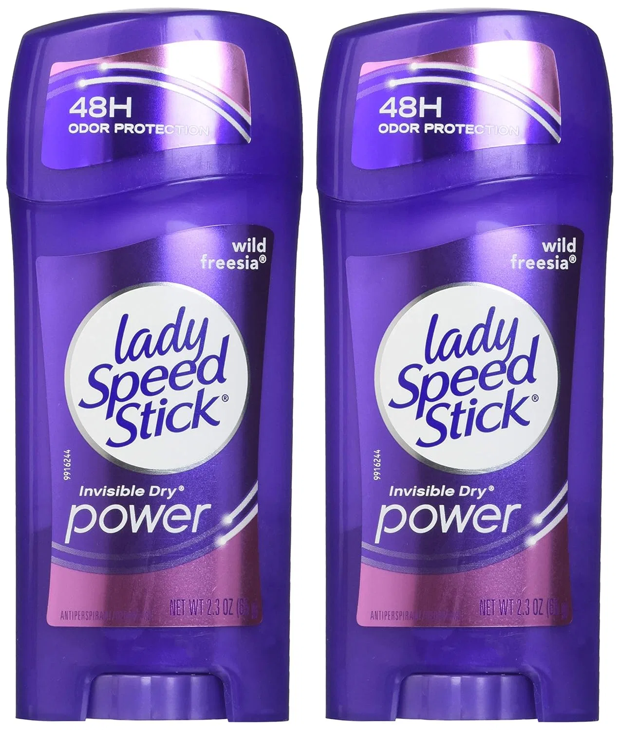 Дезодорант-антиперспирант Stick Lady Speed Stick Wild Freesia, 2 шт по 2.3 oz, 130 г — фото 2