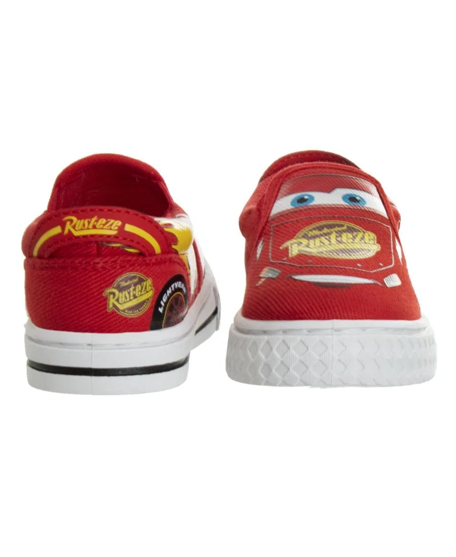 Кеды из текстиля с принтом Lightning McQueen Disney, Red — фото 3