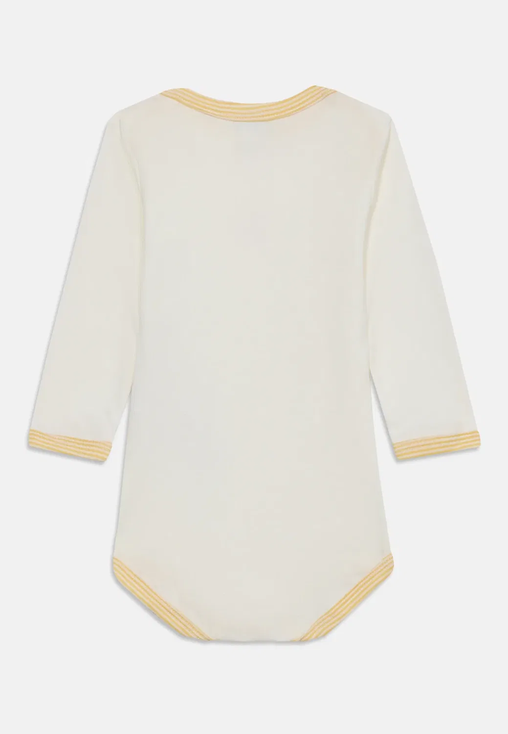Bebe debout 3 pack унисекс - боди Petit Bateau, White — фото 2